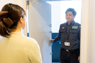 訪問写真|ビートエンジニア(機械警備)